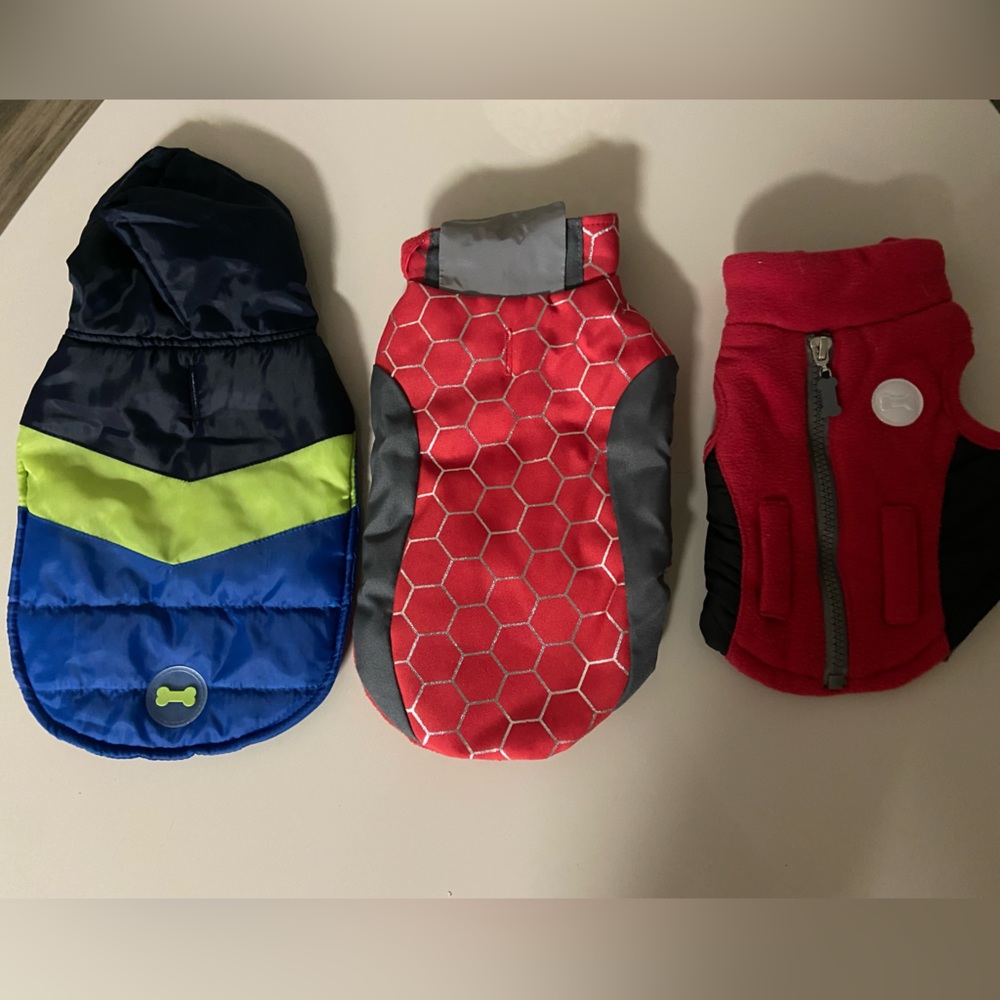 3 Dog coat jacket